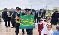 همزمان با دهه کرامت و میلاد امام رضا(ع)، آیینی در دانشگاه گناباد برگزار شد.